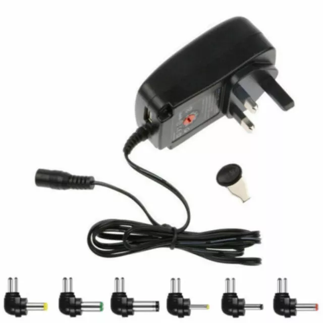 30W 3-12V Power Supply AC/DC Power Adapter Voltage Adaptor Multi Voltage