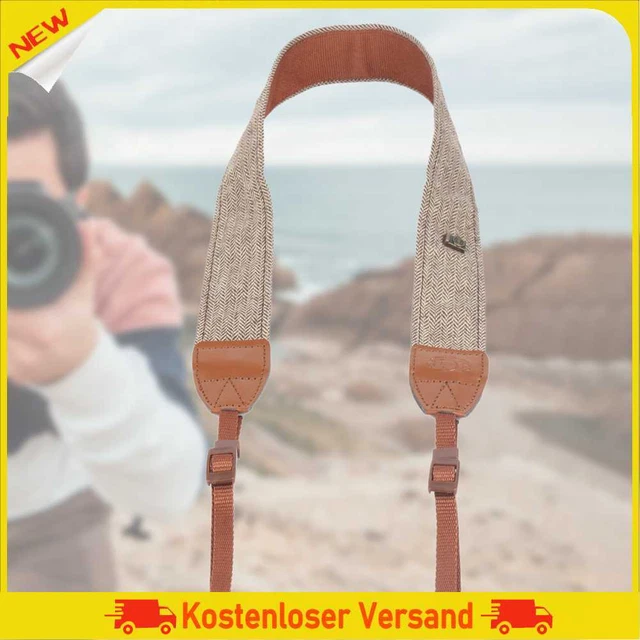Kamera Zubehör Vintage Hals Strape langlebig Baumwolle Kamera Schultergurt für S