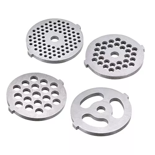 Meat Grinder Plate 3mm 5mm 7mm Stainless Steel Disc For Grinders 1 Set