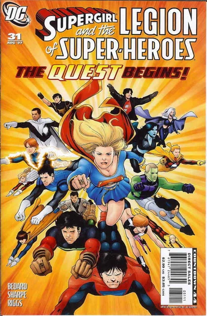 Supergirl and the Legion of Super-Heroes #31 VF; DC | we combine shipping