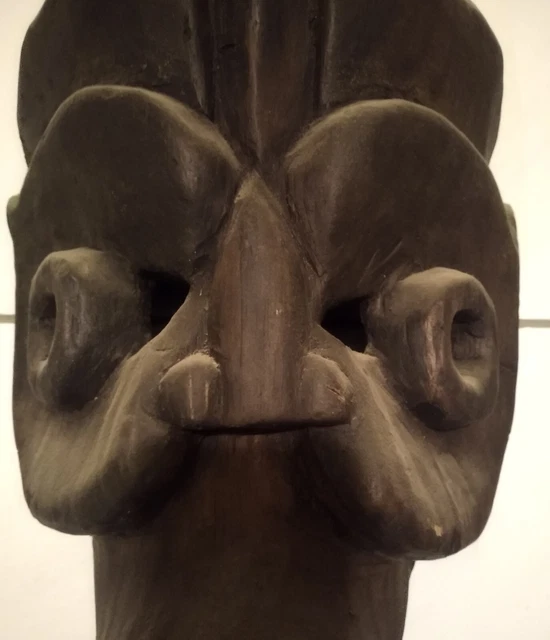 African wooden large mask 3