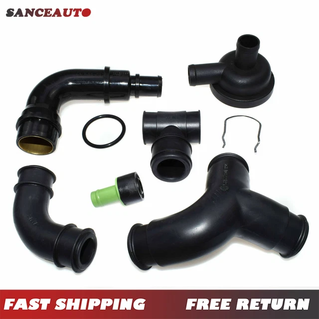 CRANKCASE BREATHER PCV Valve Kit for Audi TT A3 TFSI VW Golf MK5 MK6