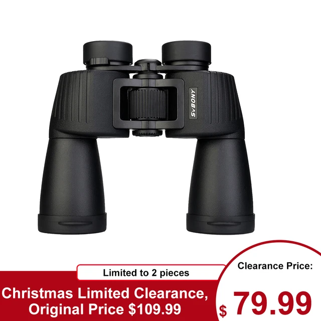 SVBONY SA204 10x50 Binoculars 23mm Eyepiece 342FT BaK4 fit Moon Watching