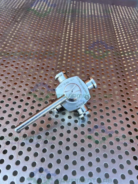 GE Healthcare Salvi DN10 1220 4-way 316 Valve 18-1012-57 w/3/4" Sanitary Fitting