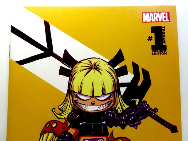 Marvel EXTRAORINARY X-MEN ANNUAL (2016) #1 Skottie Young MAGIK NM- Ships FREE! 2