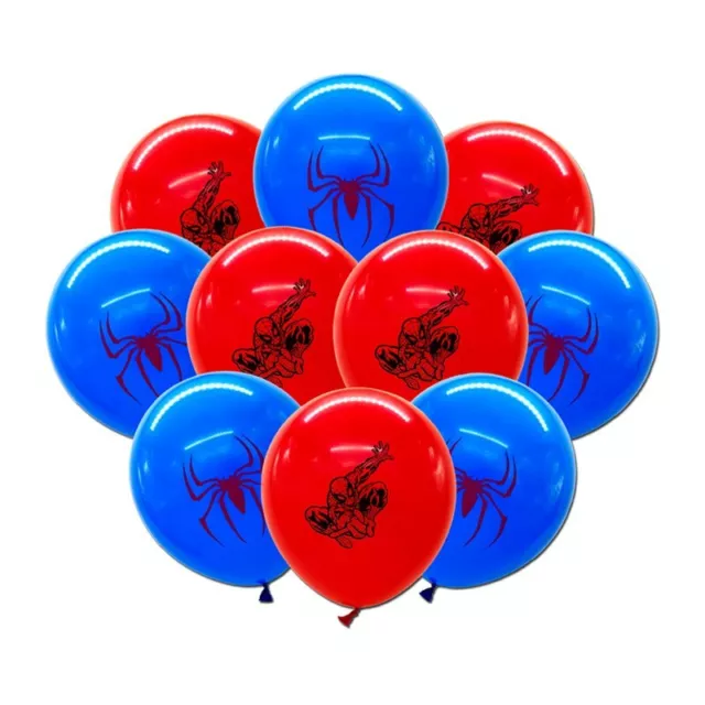 25.4X30.5cm Spiderman Palloncini IN Lattice Compleanno Festa Decorazione Bambini