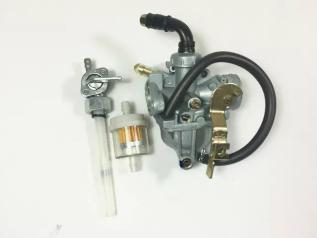 Carburetor & Gas Fuel Petcock & Gas Filter For Honda NC50 Express 1979-1980-1981 2