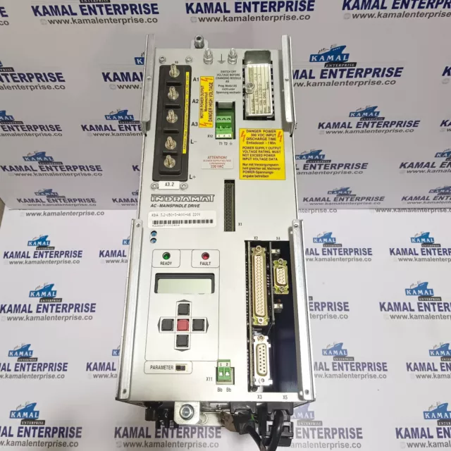 Indramat KDA 3.2-150-3-A00-W1 220V AC - Mainspindle Drive used condition 2