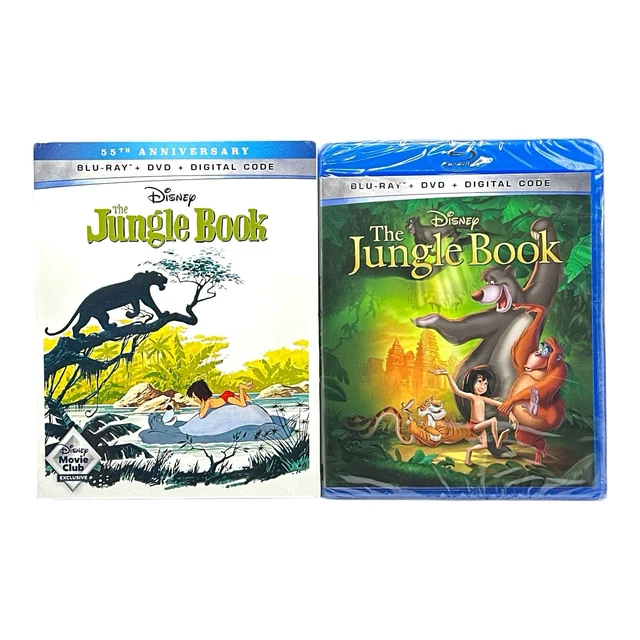 THE JUNGLE BOOK (Blu-ray, 1967) 55th Anniversary Edition (BUY 2 GET 1 ...