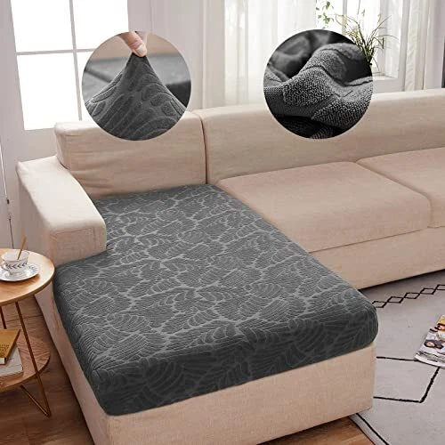 TEWENE L Shaped Couch Cover Magic Sofa Cover for Sectional Sofa Chaise Stretc...