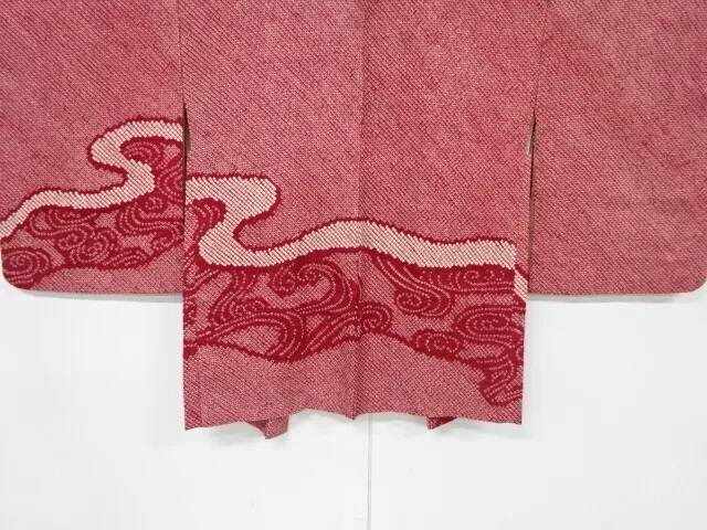 6678319: Japanese Kimono / Vintage Haori / All Shibori / Wave