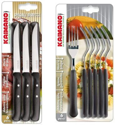 Colotelli lama dentata Marietti Marob 6 pezzi gialli 