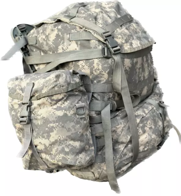 US Army Ucp Acu Molle II Rucksack Large Field Pack Digital Camouflage