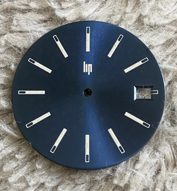 Cadran De Montre LIP Mécanique Avec Jour Et Date - Diamètre 29.1 Mm - Neuf Sans étiquette