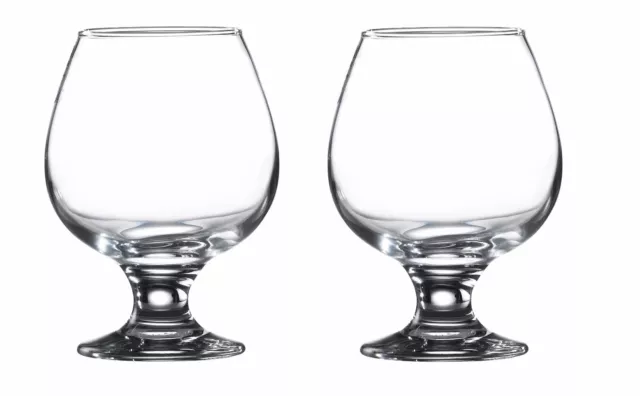 QUALITY Brandy Cognac cup Glass glasses, 390ml 13.5oz -set of 2-
