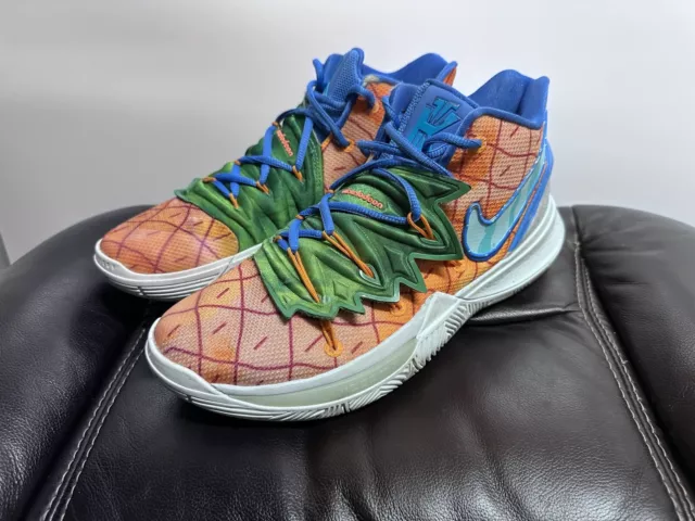 NIKE KYRIE 5 Spongebob Pineapple House Men s Basketball Shoes UK 9 US 10 145.00 PicClick UK