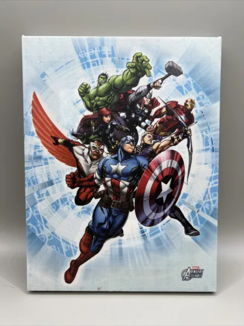 Artissimo Marvel Avengers Wall Canvas. Size 6.5in X 8.5in.