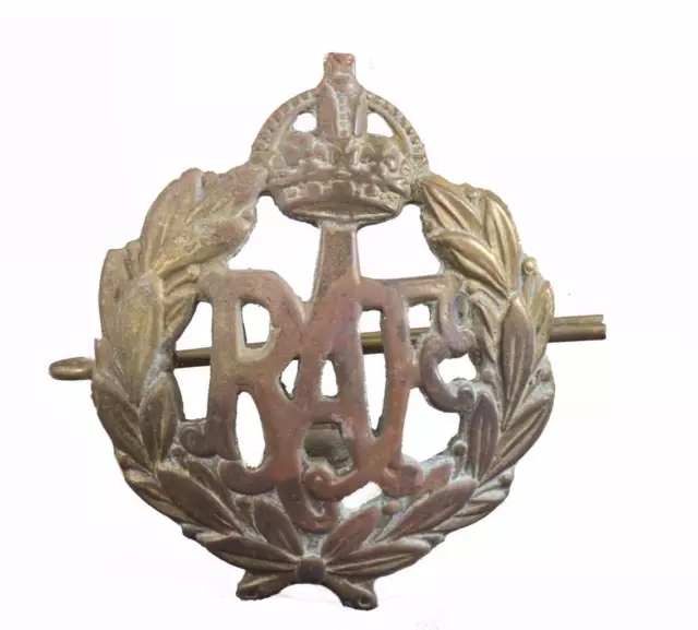 Great Britain Wwii: R.a.f. Bowed Forage Cap / Beret Badge Fine Condition 9873W