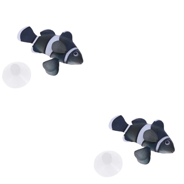 2 PC Aquarium Decoration Small Fish Tank Decorations Ornament