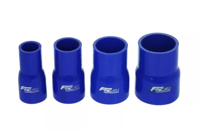 Riduttore dritto per tubo flessibile in silicone blu - Tubo dell'acqua...