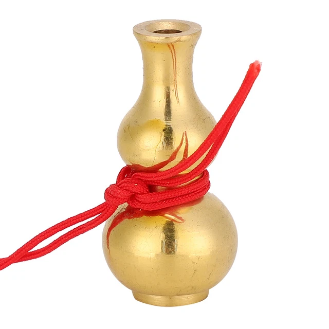 Feng Shui Gourd Brass Statue Gourd Car Store Decoration Office School