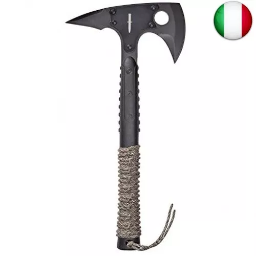 Camillus Sin Tomahawk con fodero in nylon balistico, testa dell'accetta in 3