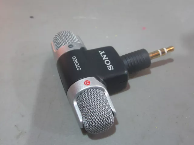 Stereo-Mikrofon Sony ECM Ds 70 P. Minidisc oder ähnlich 3,5 mm Klinke (108)