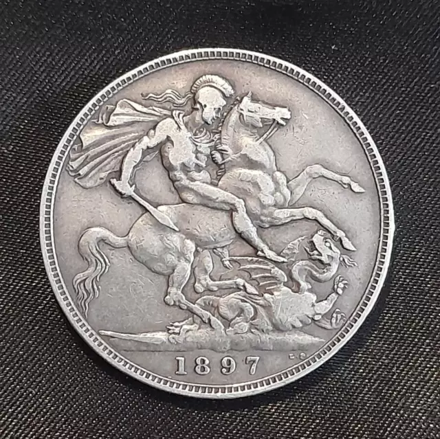 1897 (LX) Great Britain VICTORIA Silver Crown