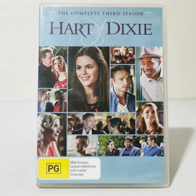 Hart Of Dixie Complete Third Season DVD Tim Matheson VGC Fast Free Post