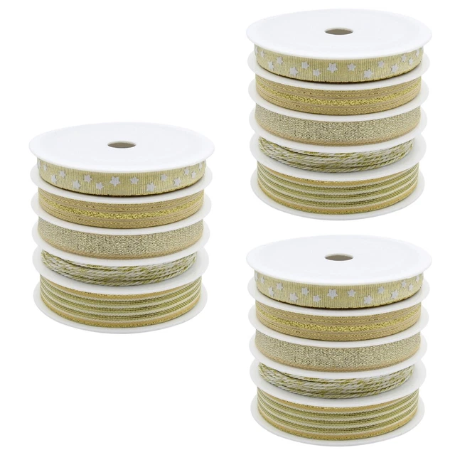 15 rollen von Polyester Geschenk Verpackung Bänder