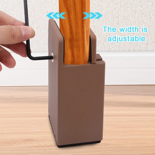 Universal With Screw Clamp Heavy Duty For Table Adjustable Furniture Riser