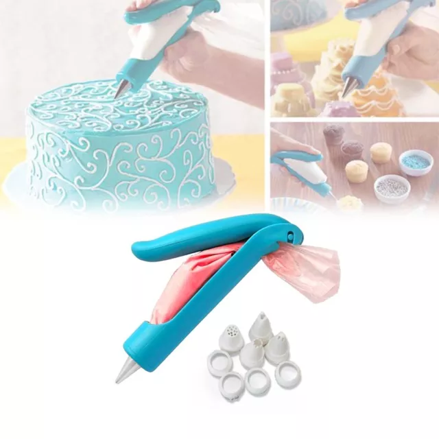 Penna per decorazione dolci - penna da pasticceria per glassa, cupcake, biscotti