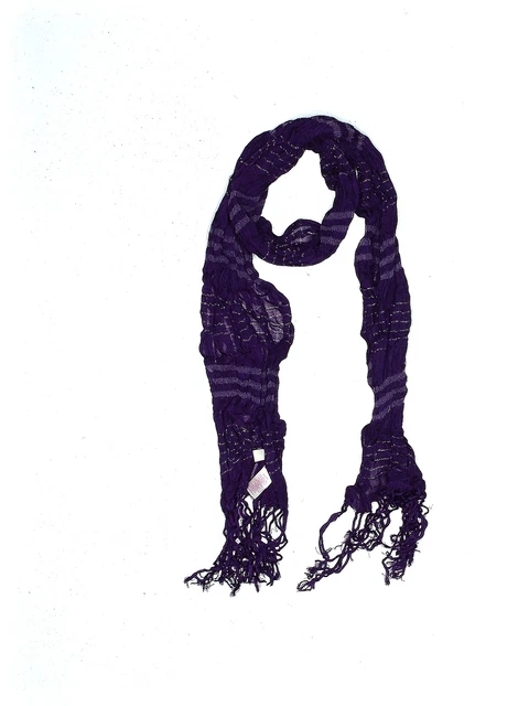 Justice Girls White Scarf One Size