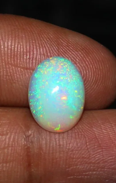 Opal gemstone AAA Naturel Welo D'Éthiopie Feu Loose Opal cabochon 2.70 Carats
