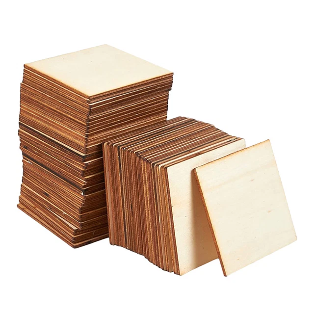 CIYODO Blocchi Di Legno Per Artigianato 20 Pezzi Materiali Per - 4