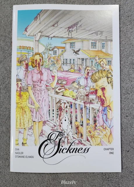 The Sickness #1 1:5 Kago Variant Lonnie Nadler Uncivilized Comics NM