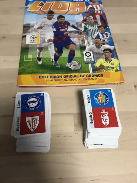 Liga Este 20-21 Colección Completa (menos Los Stickers De Los Chicles)