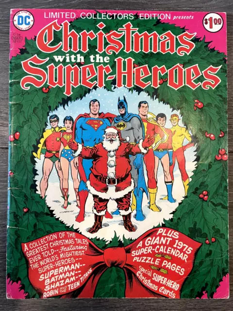 DC Treasury Edition C-34 Christmas with the Superheroes 1975 Bronze Age DC Comic