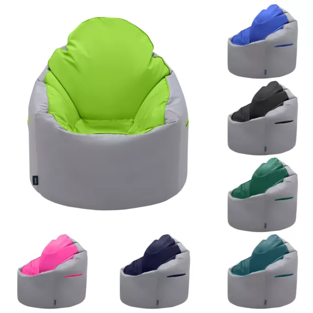 LOFT25 INDOOR OUTDOOR HIGHBACK Bean Bag Chair Adult Gaming Beanbag