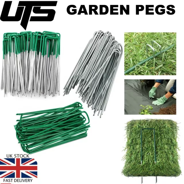 Spilli Barriera Per Erba Da Giardino In Metallo Ganci In Tessuto Pioli Pioli Perni