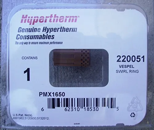 Hypertherm 220051 Swirl Ring, 100 Amp