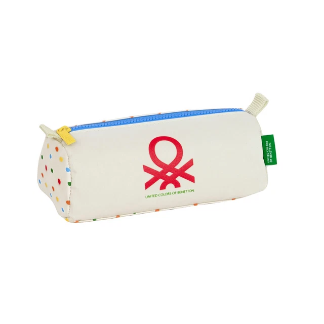Schulmäppchen Benetton Topitos Weiß [21 x 8 x 7 cm]