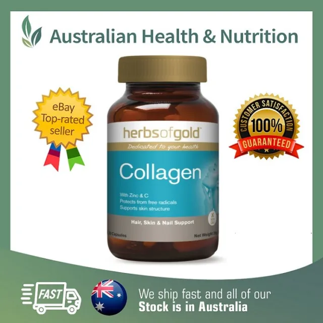 Herbs Of Gold Collagen 30C // Healthy Joints & Skin + Free Same Day Shipping