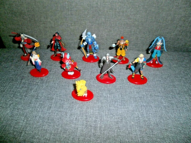 Lot de 10 mini figurines FINAL FANTASY -  Coca Cola - en excellent état