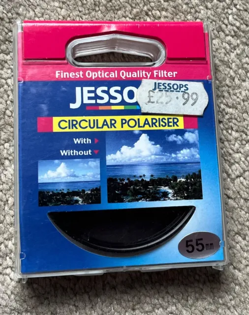 Jessops Cpl Circular Polarising Polarizing Camera Lens Filter 55Mm