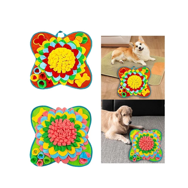 Pet Dogs Sniff Mat Durable for Small Medium Large Dogs Puppy Slow Feeder Smell