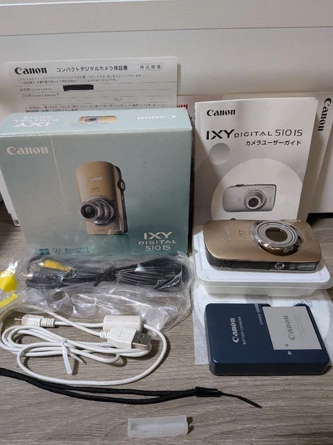 CANON IXY DIGITAL 510 IS Gold Compact Digital Camera Tested
