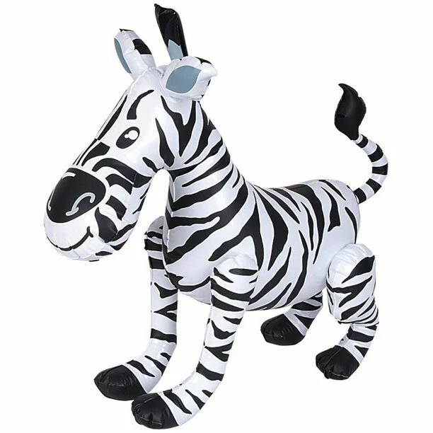 24and Inflatable Zebra Swimming Pool Inflatable Beach Float Raft Fun Toy Blow Up 6 99 Picclick