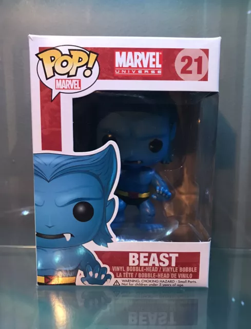Funko Pop! Marvel BEAST #21 X-Men Vinyl Figure NIB VAULTED