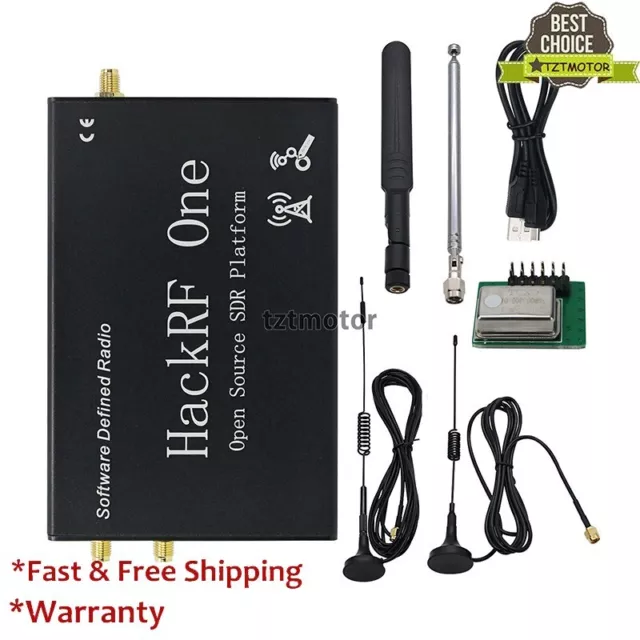 HackRF One R9 1M-6GHz Software Defined Platform V1.8.x GPS Simulator+4 Antennas